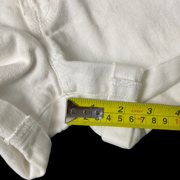 BRODY PANTS White Denim Shorts Size 27 - Picture 8 of 11